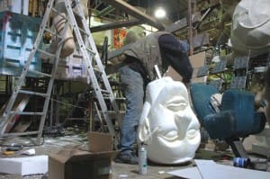 La tête à l'envers