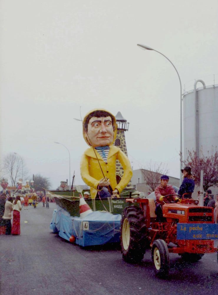 1976 Mi-Carême / Carnaval de Cholet Jeune France "La Pêche aux Moules"
