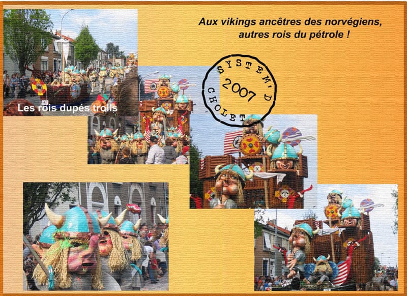 Carnaval Cholet Carte postale 2007