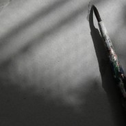 Portrait sur un balai