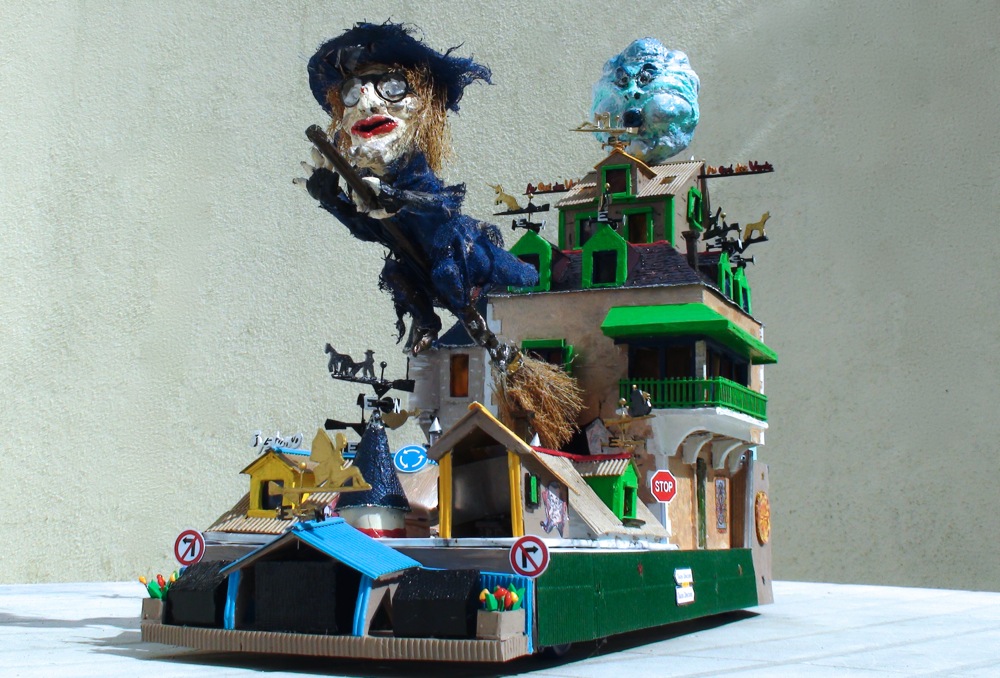 "Au Gré des Vents" Maquette System'D Association Carnaval Cholet 2015