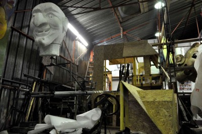 Samantha, sorcière System'D Association Carnaval Cholet 2015