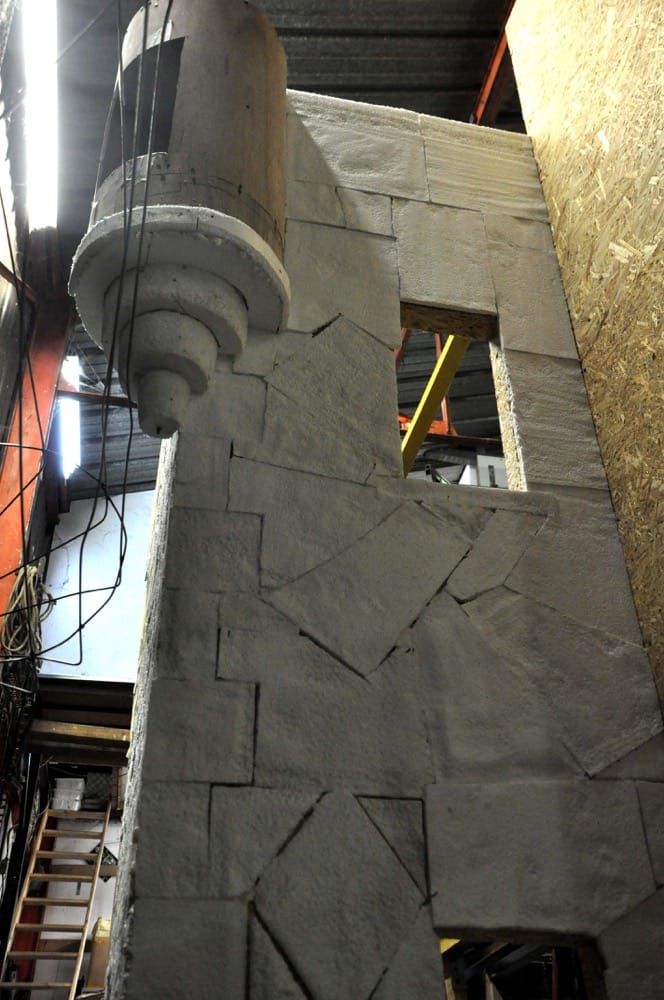 Construction du char 2015 "Au Gré des Vents" System'D Association. Début 2015