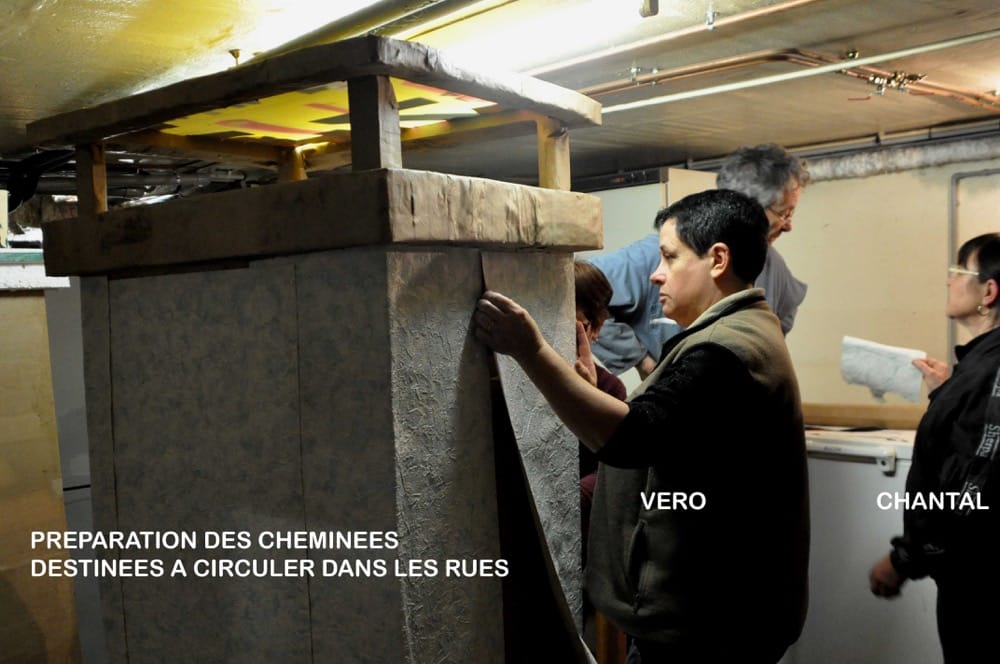 Cheminées System'D Association Au Gré des Vents Carnaval Cholet 2015
