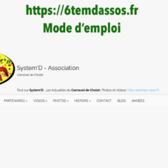 System’D 6temdassos.fr Mode d’emploi
