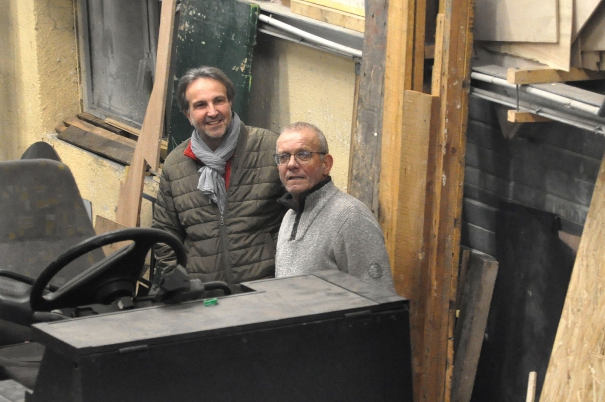 Thierry Jamard et Patrick