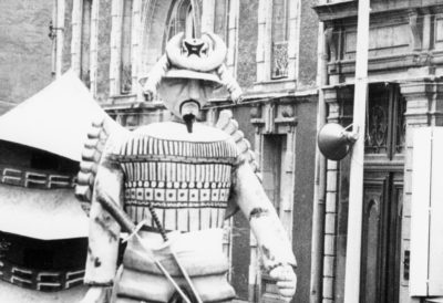 la voiture haut-parleur