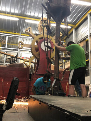 Septembre 2022 Le temps du démontage