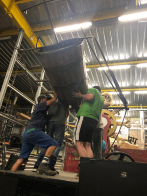 Septembre 2022 Le temps du démontage