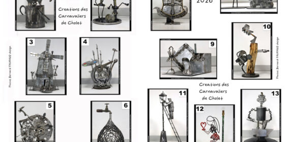 Cholet – Les 13 œuvres de la Nuit de la Soudure 2026