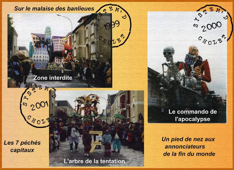 System'D 6temdassos 1999 2000 2001 Carnaval Cholet
